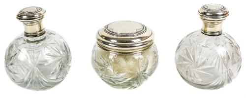 PIEZAS DE TOCADOR EN PLATA