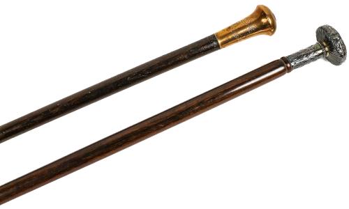 DOS BASTONES DE PRINCIPIOS DEL SXX.