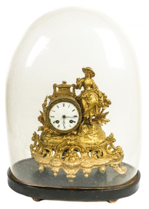 RELOJ CON URNA DE CRISTAL