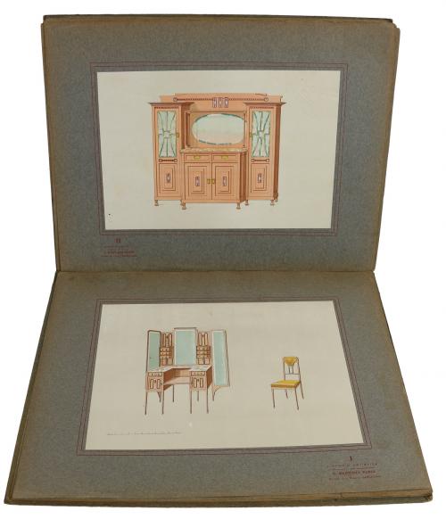 MUESTRARIO MUEBLES NOUCENTISTAS