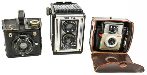 TRES CAMARAS FOTOGRAFICAS