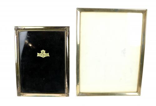 DOS MARCOS PORTAFOTOS EN PLATA