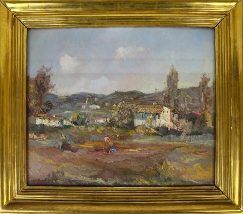 ESCUELA OLOTINA ATRIBUIBLE AL PINTOR JOSEP PUJOL