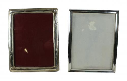 DOS MARCOS PORTAFOTOS EN PLATA
