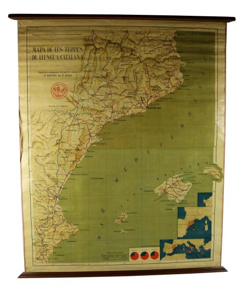 MAPA DE LOS PAISES CATALANES