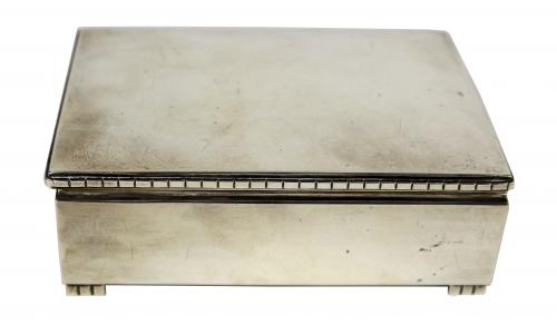 CAJA JOYERO EN PLATA.