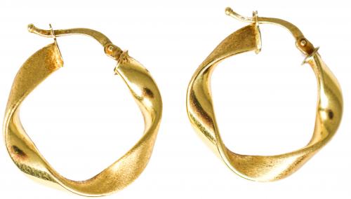 PENDIENTES ARGOLLAS DE ORO