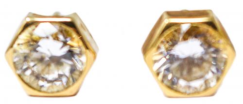 PENDIENTES SOLITARIO CON CIRCONITAS