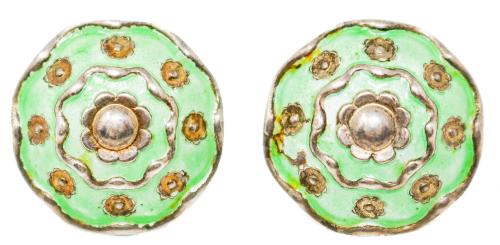 PENDIENTES DE PLATA CON ESMALTES