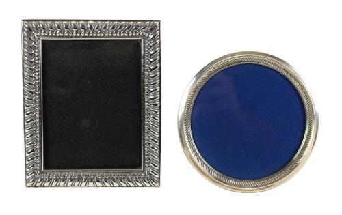 DOS MARCOS PORTAFOTOS EN PLATA