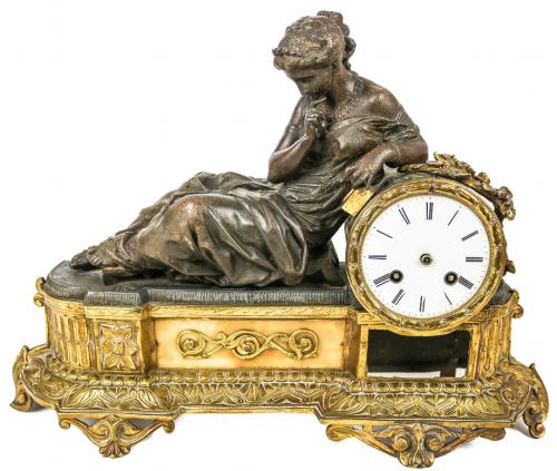RELOJ DE SOBRE MESA "DAMA CLASICA"