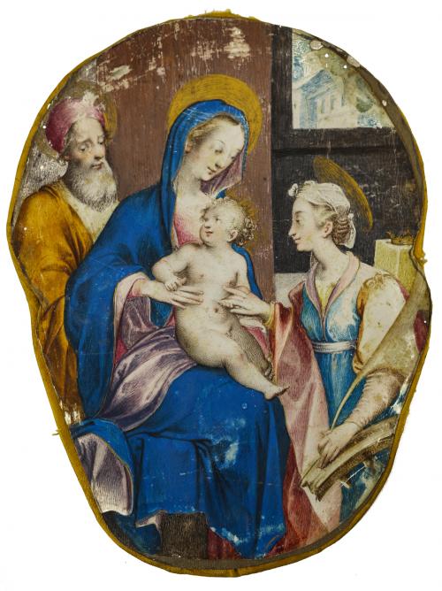 VITELA DE ESCUELA ITALIANA DE FINALES DEL S. XVI