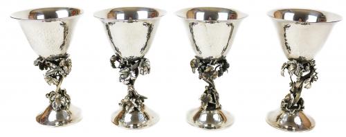 CUATRO COPAS DE PLATA