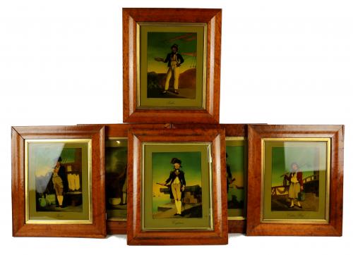 COLECCIÓN DE SEIS LÁMINAS