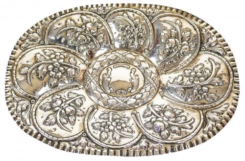 CENTRO DECORATIVO DE PLATA