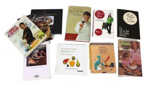 LOTE DE LIBROS DE COCINA