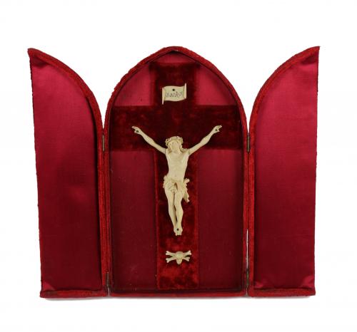 CRISTO EN MARFIL DE FINALES DEL S.XIX
