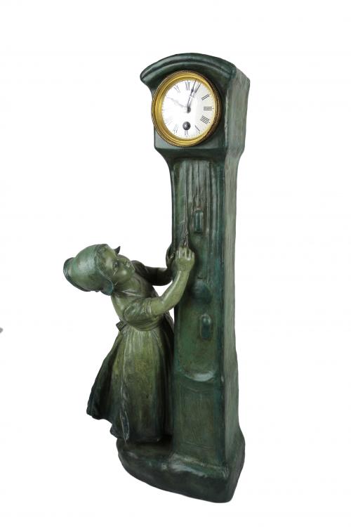 FIGURA RELOJ AUSTRIACO "GOLDSHEIDER"