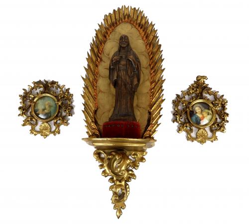 MENSULA Y DOS MARQUITOS DE LA SEGUNDA MITAD DEL S.XX