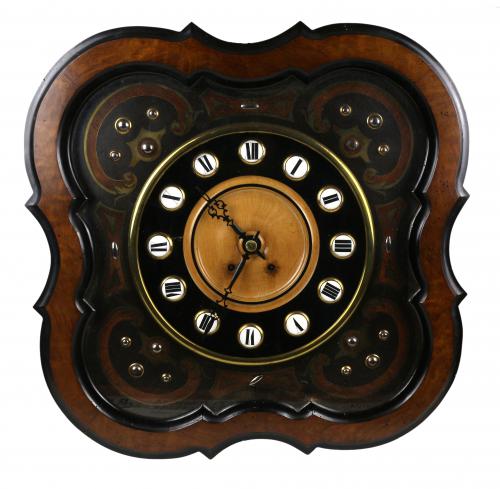 RELOJ DE PARED ISABELINO DEL SEGUNDO TERCIO DEL S.XIX