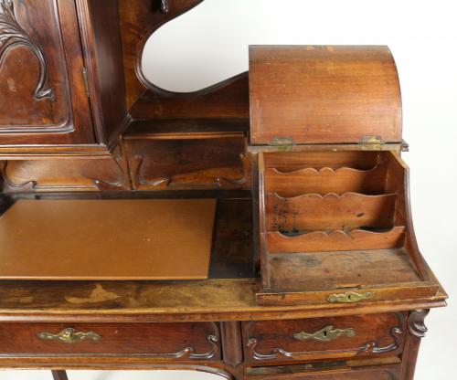 MUEBLE ESCRITORIO MODERNISTA CIRCA 1900