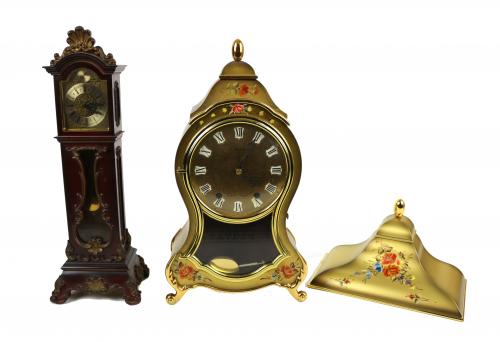 DOS RELOJES DE SOBREMESA
