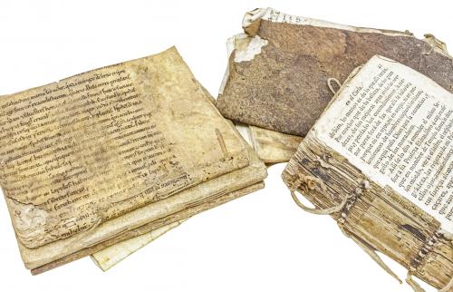 VARIOS CUADERNOS DE RECIBOS DE LOS SIGLOS XVII, XVIII Y XIX.