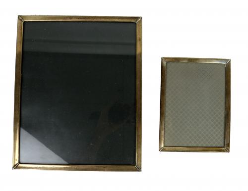DOS MARCOS PORTAFOTOS EN PLATA