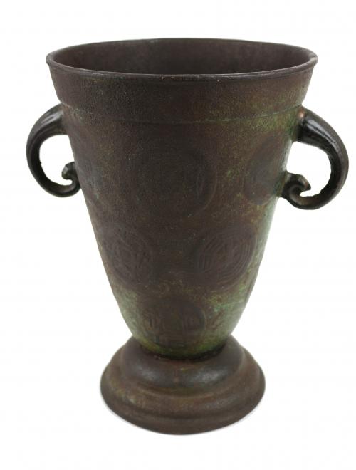 JARRON CHINO EN BRONCE