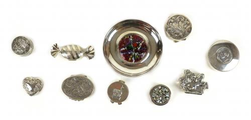 COLECCIÓN DE CAJITAS EN PLATA