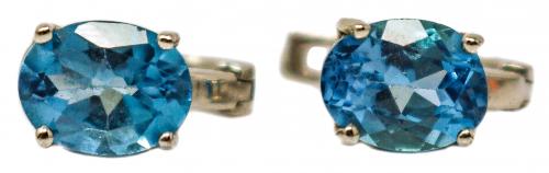 PENDIENTES CON TOPACIOS
