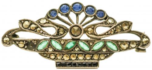 BROCHE PLATA NOUCENTISTA