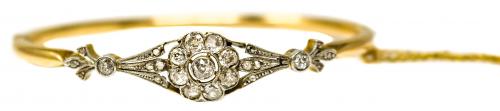 PULSERA ESCLAVA DE FLES. S.XIX - PPS. S.XX