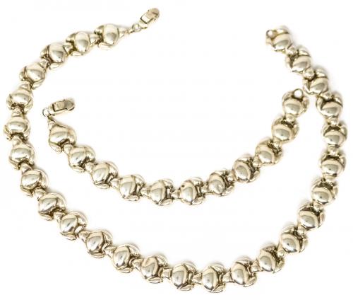 PULSERA Y GARGANTILLA DE PLATA