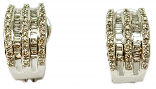 PENDIENTES CON DIAMANTES