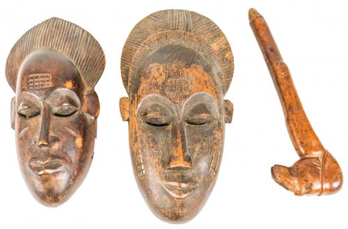 LOTE VARIADO DE PIEZAS AFRICANAS