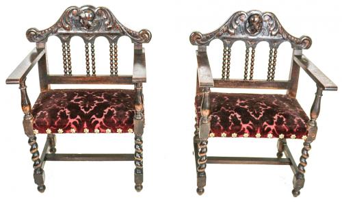 DOS SILLONES DEL PRIMER CUARTO DEL S.XX