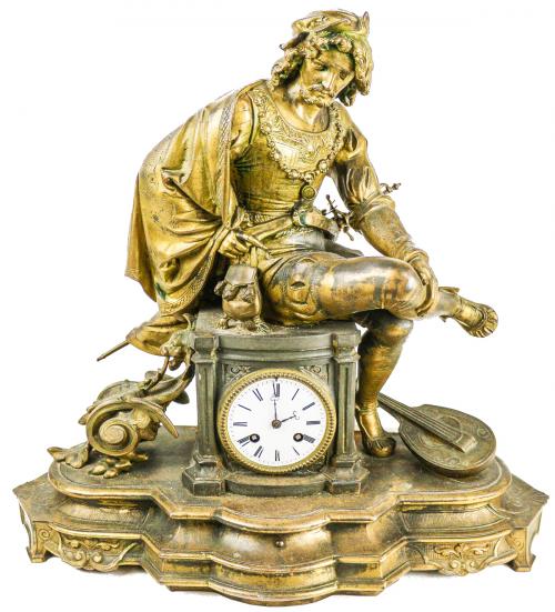 RELOJ DE SOBREMESA FRANCÉS FINALES S. XIX