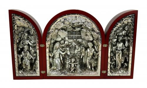TRIPTICO RELIGIOSO DEL ULTIMO CUARTO DEL S.XX
