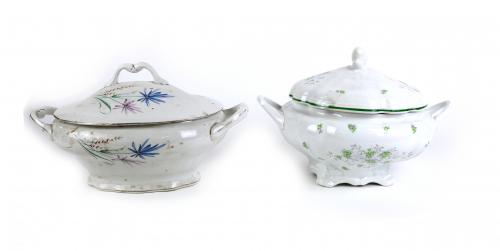 DOS SOPERAS DE PORCELANA
