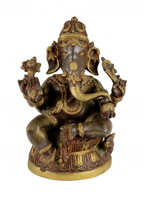 FIGURA EN BRONCE DE LA INDIA