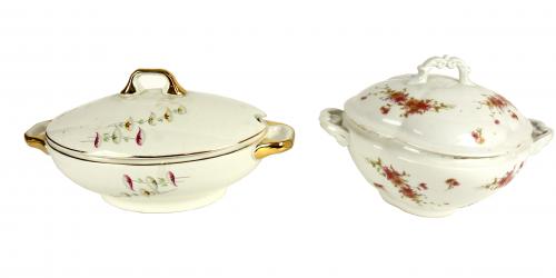 DOS SOPERAS DE PORCELANA