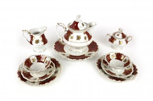 JUEGO DE TÉ  DE MEDIADOS DE SIGLO XX