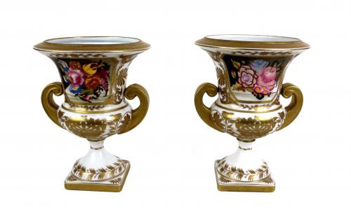 PAREJA DE COPAS DECORATIVAS