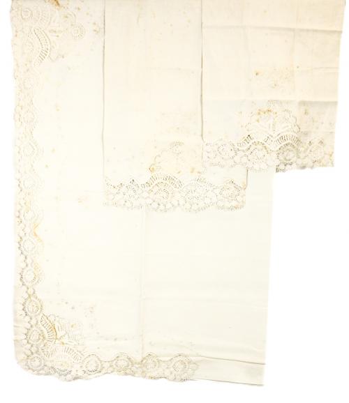 JUEGO DE CAMA DE MATRIMONIO DE PINCIPIOS. DEL S.XX