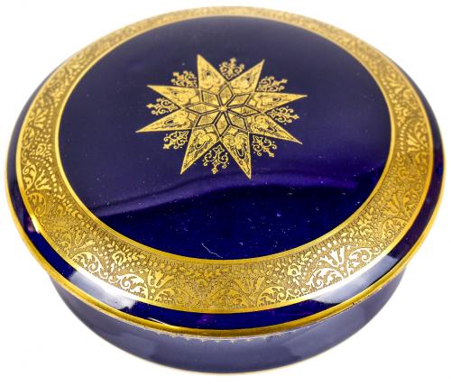 CAJA JOYERO EN PORCELANA FRANCESA DE LIMOGES
