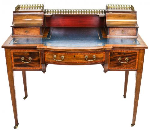 MUEBLE ESCRITORIO ESTILIO NGLÉS DEL SEGUNDO TERCIO DEL S.XX