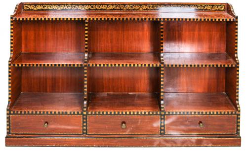 MUEBLE LIBRERIA DE PASILLO DE LA SEGUNDA MITAD DEL S.XX