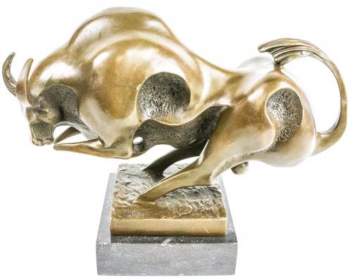 "TORO" FIGURA EN BRONCE
