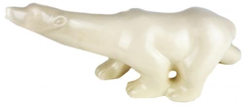 "OSO POLAR" FIGURA EN CERÁMICA